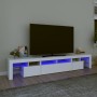 TV-Möbel mit LED-Lichtern in Weiß, 230x36,5x40 cm. von , TV-Möbel - Ref: Foro24-3152786, Preis: 163,79 €, Rabatt: %