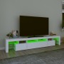 TV-Möbel mit LED-Lichtern in Weiß, 230x36,5x40 cm. von , TV-Möbel - Ref: Foro24-3152786, Preis: 163,79 €, Rabatt: %