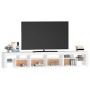 TV-Möbel mit LED-Lichtern in Weiß, 230x36,5x40 cm. von , TV-Möbel - Ref: Foro24-3152786, Preis: 163,79 €, Rabatt: %