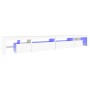 Mueble de TV con luces LED blanco 290x36,5x40 cm de , Muebles TV - Ref: Foro24-3152802, Precio: 198,98 €, Descuento: %
