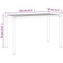 Garden dining set 2 pieces anthracite gray steel by , Garden sets - Ref: Foro24-3187259, Price: 358,87 €, Discount: %