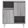 Aparadores 2 piezas madera contrachapada gris Sonoma de , Aparadores - Ref: Foro24-3190131, Precio: 115,14 €, Descuento: %