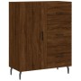 Hoher Schrank aus braunem Eichenfurnierholz 69,5x34x180 cm. von , Sideboards - Ref: Foro24-3189468, Preis: 164,08 €, Rabatt: %