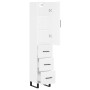 Hoher Schrank aus weißem Sperrholz, 34,5x34x180 cm. von , Sideboards - Ref: Foro24-3198873, Preis: 123,58 €, Rabatt: %
