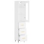 Hoher Schrank aus weißem Sperrholz, 34,5x34x180 cm. von , Sideboards - Ref: Foro24-3199217, Preis: 115,18 €, Rabatt: %