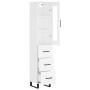 Hoher Schrank aus weißem Sperrholz, 34,5x34x180 cm. von , Sideboards - Ref: Foro24-3199257, Preis: 123,48 €, Rabatt: %