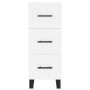 Hoher Schrank aus weißem Sperrholz, 34,5x34x180 cm. von , Sideboards - Ref: Foro24-3199257, Preis: 123,48 €, Rabatt: %