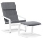 Relax armchair with dark gray fabric footstool by , Armchairs - Ref: Foro24-3154414, Price: 139,39 €, Discount: %
