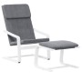Relax armchair with dark gray fabric footstool by , Armchairs - Ref: Foro24-3154414, Price: 139,39 €, Discount: %