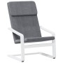 Relax armchair with dark gray fabric footstool by , Armchairs - Ref: Foro24-3154414, Price: 139,39 €, Discount: %