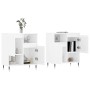 2 Schränke aus weiß glänzendem Sperrholz von , Sideboards - Ref: Foro24-3190119, Preis: 131,45 €, Rabatt: %