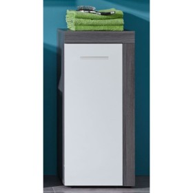 Trendteam Miami white and smoked silver storage cabinet by , bathroom vanities - Ref: Foro24-445400, Price: 53,57 €, Discount: %
