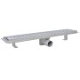 Lineare Duschablauf 2 Stück gebogen 630x140 mm Edelstahl von , Abflüsse - Ref: Foro24-275960, Preis: 81,24 €, Rabatt: %