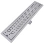 Lineare Duschablauf 2 Stück gebogen 630x140 mm Edelstahl von , Abflüsse - Ref: Foro24-275960, Preis: 81,24 €, Rabatt: %