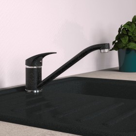 EISL Einhebel-Küchenarmatur GRANIT schwarz und verchromt von , Wasserhähne - Ref: Foro24-446495, Preis: 61,87 €, Rabatt: %