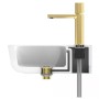 SCHÜTTE NEW YORK matte gold single-lever basin mixer by , Faucets - Ref: Foro24-446550, Price: 112,23 €, Discount: %