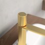 SCHÜTTE NEW YORK matte gold single-lever basin mixer by , Faucets - Ref: Foro24-446550, Price: 112,23 €, Discount: %