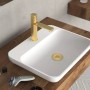 SCHÜTTE NEW YORK matte gold single-lever basin mixer by , Faucets - Ref: Foro24-446550, Price: 112,23 €, Discount: %