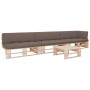 Muebles de palets 4 pzas y cojines madera pino impregnada de , Conjuntos de jardín - Ref: Foro24-3066753, Precio: 434,20 €, D...