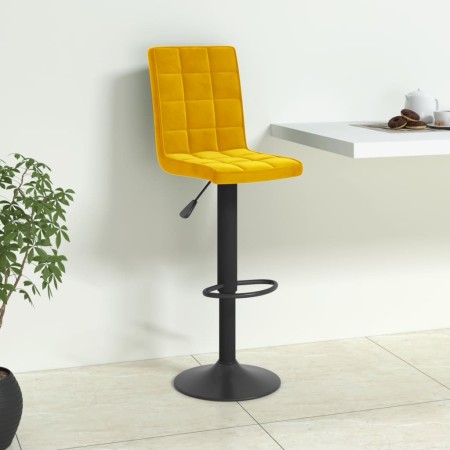 Küchenhocker aus senfgelbem Samt von , Küchenhocker - Ref: Foro24-335759, Preis: 84,91 €, Rabatt: %