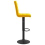 Küchenhocker aus senfgelbem Samt von , Küchenhocker - Ref: Foro24-335759, Preis: 84,91 €, Rabatt: %