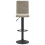 Hocker aus hellgrauem Samt für die Küche von , Küchenhocker - Ref: Foro24-335752, Preis: 84,54 €, Rabatt: %