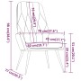 Entspannungssessel aus dunkelgrünem Samt von , Sessel - Ref: Foro24-341196, Preis: 96,84 €, Rabatt: %