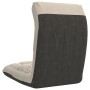 Faltbarer Bodenstuhl aus cremefarbenem Stoff von , Bodenstühle - Ref: Foro24-336586, Preis: 73,74 €, Rabatt: %