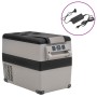 Kühlschrank mit Griff und Adapter aus schwarzem und grauem PP und PE, 35 L. von , Kühlschränke - Ref: Foro24-3154641, Preis: ...