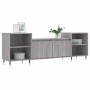 TV-Möbel aus grauem Sonoma-Sperrholz, 160x35x55 cm. von , TV-Möbel - Ref: Foro24-831338, Preis: 93,21 €, Rabatt: %