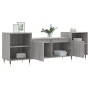 TV-Möbel aus grauem Sonoma-Sperrholz, 160x35x55 cm. von , TV-Möbel - Ref: Foro24-831338, Preis: 93,21 €, Rabatt: %
