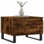 Rauchige Eiche-Optik Mittelholztisch aus Ingenieurholz 50x46x35 cm von , Couchtisch - Ref: Foro24-830886, Preis: 43,52 €, Rab...