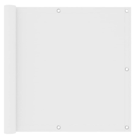 Toldo para balcón tela oxford blanco 90x400 cm