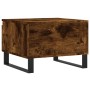 Rauchige Eiche-Optik Mittelholztisch aus Ingenieurholz 50x46x35 cm von , Couchtisch - Ref: Foro24-830886, Preis: 43,52 €, Rab...