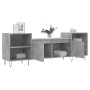 TV-Möbel aus grauem Beton-Sperrholz, 160x35x55 cm. von , TV-Möbel - Ref: Foro24-831344, Preis: 82,47 €, Rabatt: %