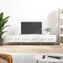 TV-Möbel aus weißem Ingenieurholz 150x36x30 cm von , TV-Möbel - Ref: Foro24-829140, Preis: 100,96 €, Rabatt: %