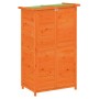 Gartengeräte-Schuppen aus braunem Kiefernholz, 83x57x140 cm. von , Schuppen - Ref: Foro24-172240, Preis: 185,02 €, Rabatt: %