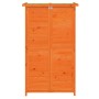 Gartengeräte-Schuppen aus braunem Kiefernholz, 83x57x140 cm. von , Schuppen - Ref: Foro24-172240, Preis: 185,02 €, Rabatt: %