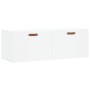 Armario de pared madera de ingeniería blanco 100x36,5x35 cm de , Taquillas y armarios de almacenamiento - Ref: Foro24-830108,...