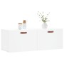 Armario de pared madera de ingeniería blanco 100x36,5x35 cm de , Taquillas y armarios de almacenamiento - Ref: Foro24-830108,...