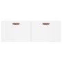 Armario de pared madera de ingeniería blanco 100x36,5x35 cm de , Taquillas y armarios de almacenamiento - Ref: Foro24-830108,...
