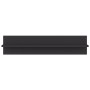 Wall shelf 4 pcs plywood gray 80x11.5x18 cm by , Shelves and shelves - Ref: Foro24-807338, Price: 33,94 €, Discount: %