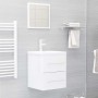 Mueble de lavabo madera ingeniería blanco brillo 41x38,5x48 cm de , Muebles de baño - Ref: Foro24-804689, Precio: 48,82 €, De...