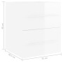 Mueble de lavabo madera ingeniería blanco brillo 41x38,5x48 cm de , Muebles de baño - Ref: Foro24-804689, Precio: 48,82 €, De...