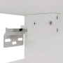 Wandschrank aus weißem Ingenieurholz 34,5x32,5x90 cm von , Regale und Regale - Ref: Foro24-812483, Preis: 40,85 €, Rabatt: %