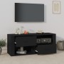 Fernsehmöbel aus schwarzem Sperrholz 100x35x40 cm von , TV-Möbel - Ref: Foro24-823100, Preis: 71,61 €, Rabatt: %