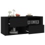 Fernsehmöbel aus schwarzem Sperrholz 100x35x40 cm von , TV-Möbel - Ref: Foro24-823100, Preis: 71,61 €, Rabatt: %