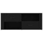 Fernsehmöbel aus schwarzem Sperrholz 100x35x40 cm von , TV-Möbel - Ref: Foro24-823100, Preis: 71,61 €, Rabatt: %