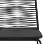 Gartenstühle 6 Stück Kunststoff-Rattan Schwarz von , Gartenstühle - Ref: Foro24-313113, Preis: 321,38 €, Rabatt: %