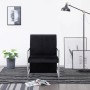 Sessel mit verchromten Beinen aus schwarzem Samt von , Sessel - Ref: Foro24-282157, Preis: 91,95 €, Rabatt: %